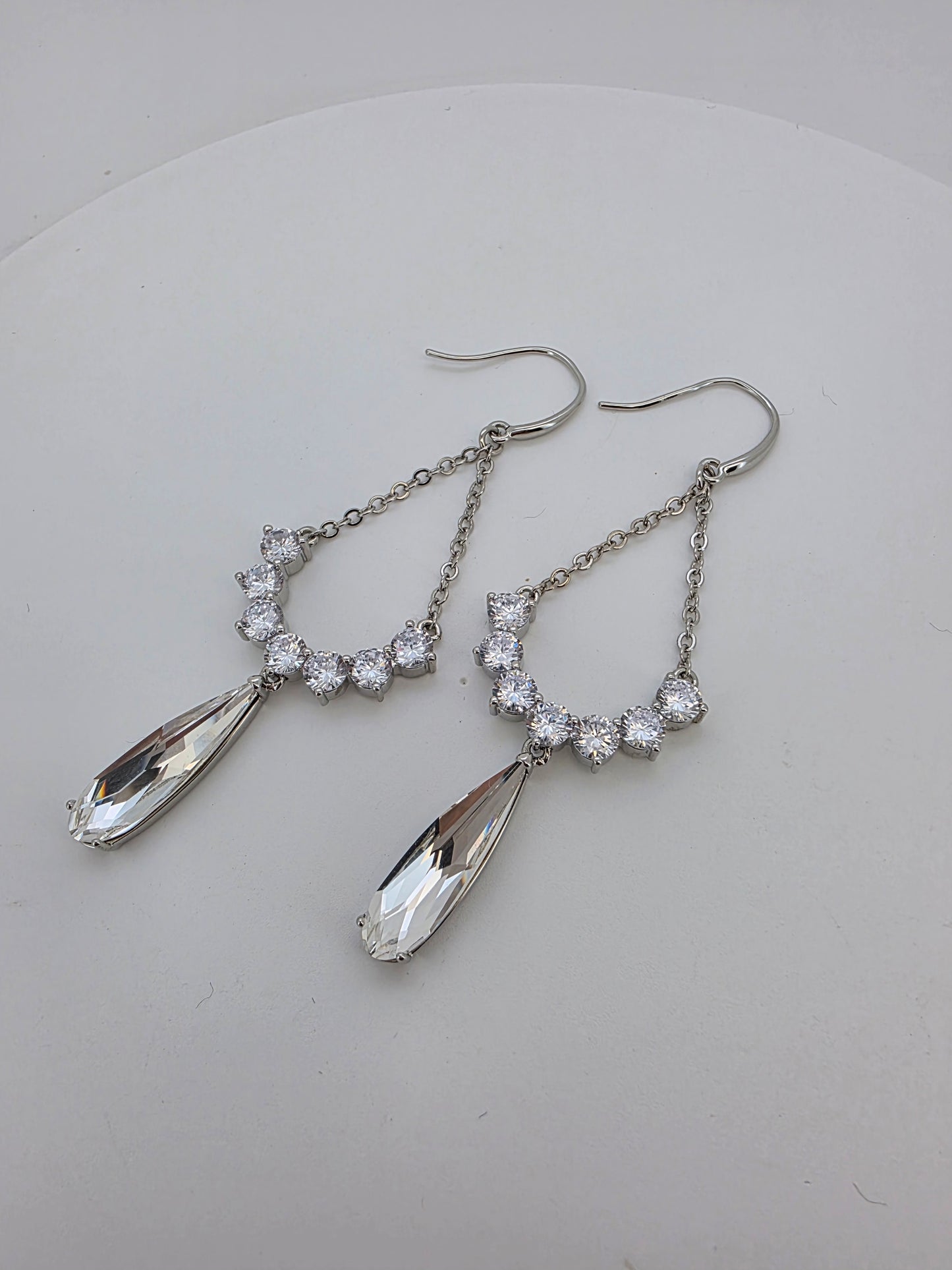 Aros cristal Swarovski Eos