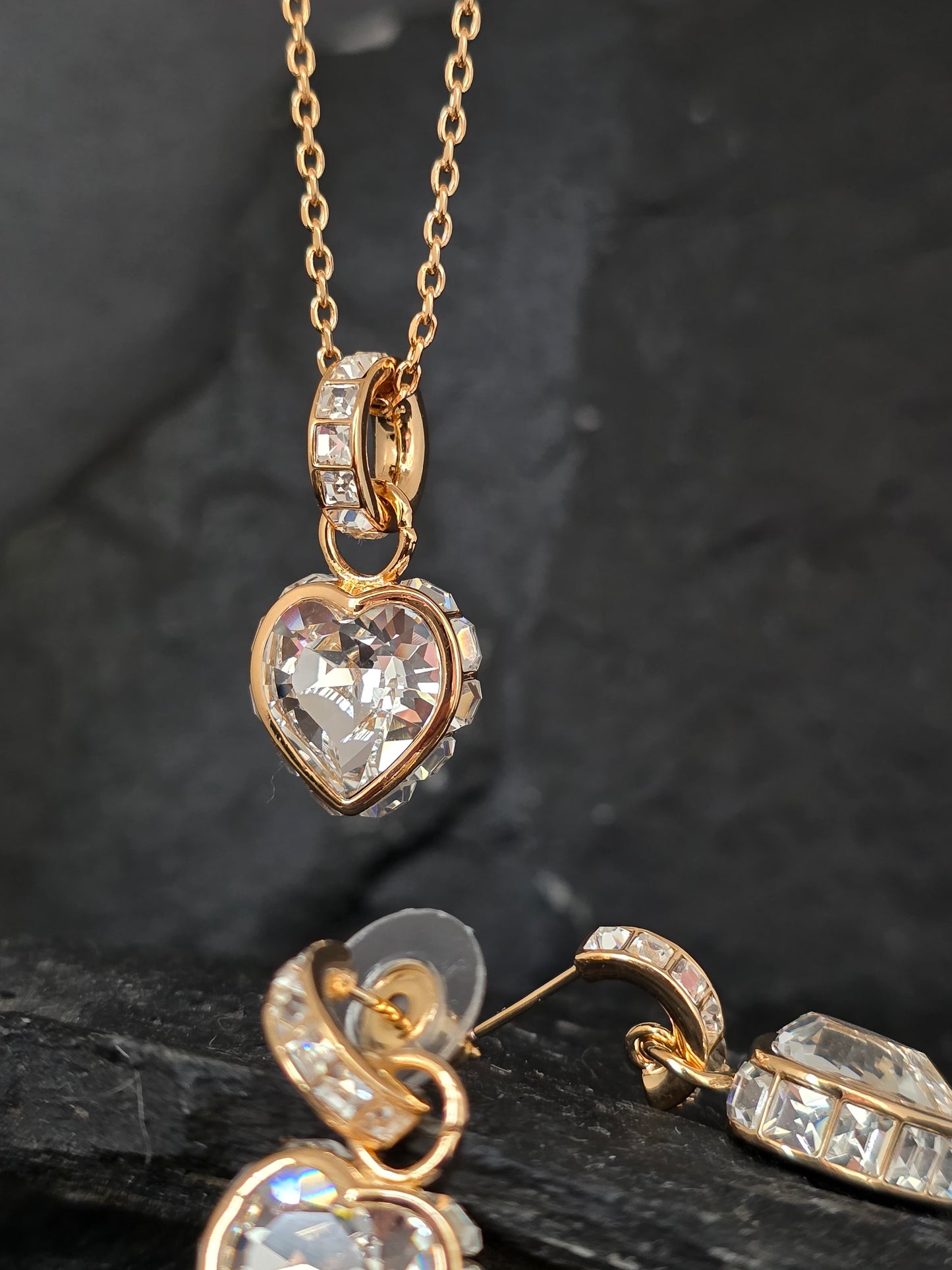 Conjunto cristal Swarovski melinna