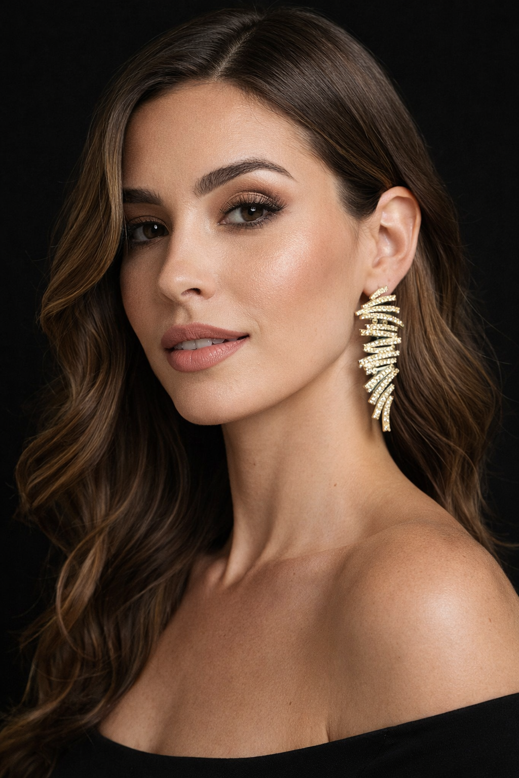 Aros cristal Swarovski Bernarda