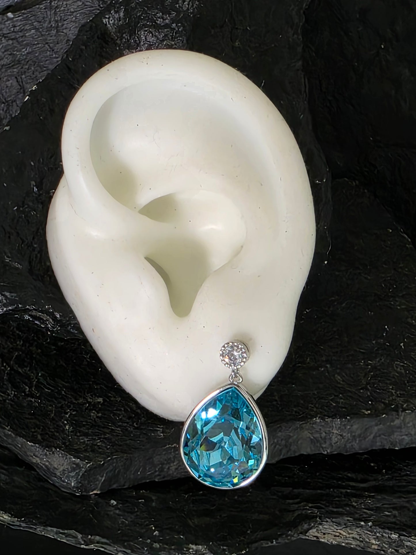 Aros cristal Swarovski valencia
