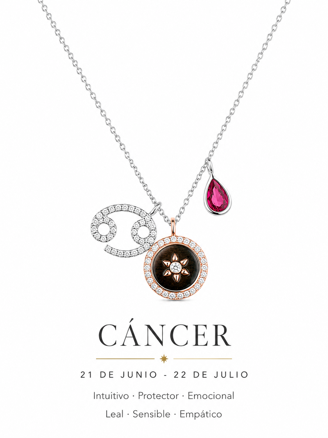 Collar zodiacal cancer