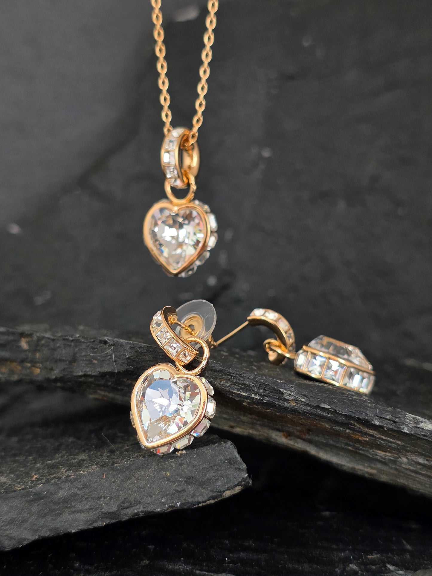 Conjunto cristal Swarovski melinna