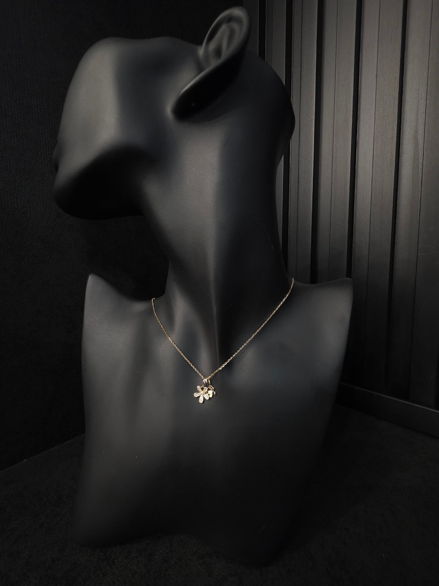 Collar plata 925 flower