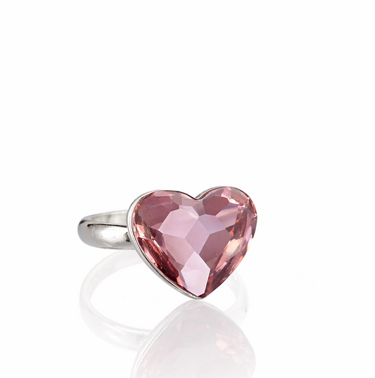 Anillo cristal Swarovski love