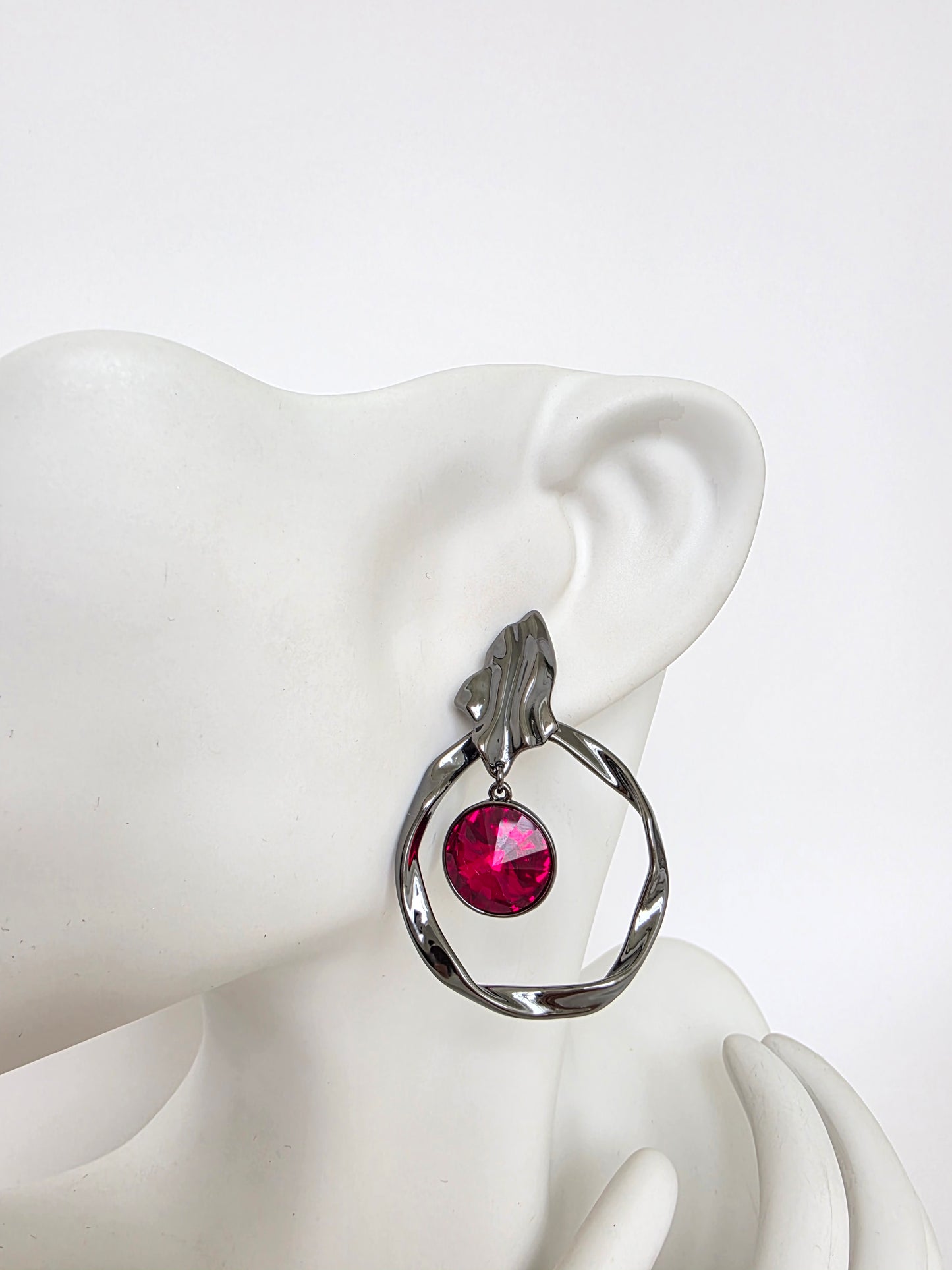 Aros de Cristal Swarovski Afrodita