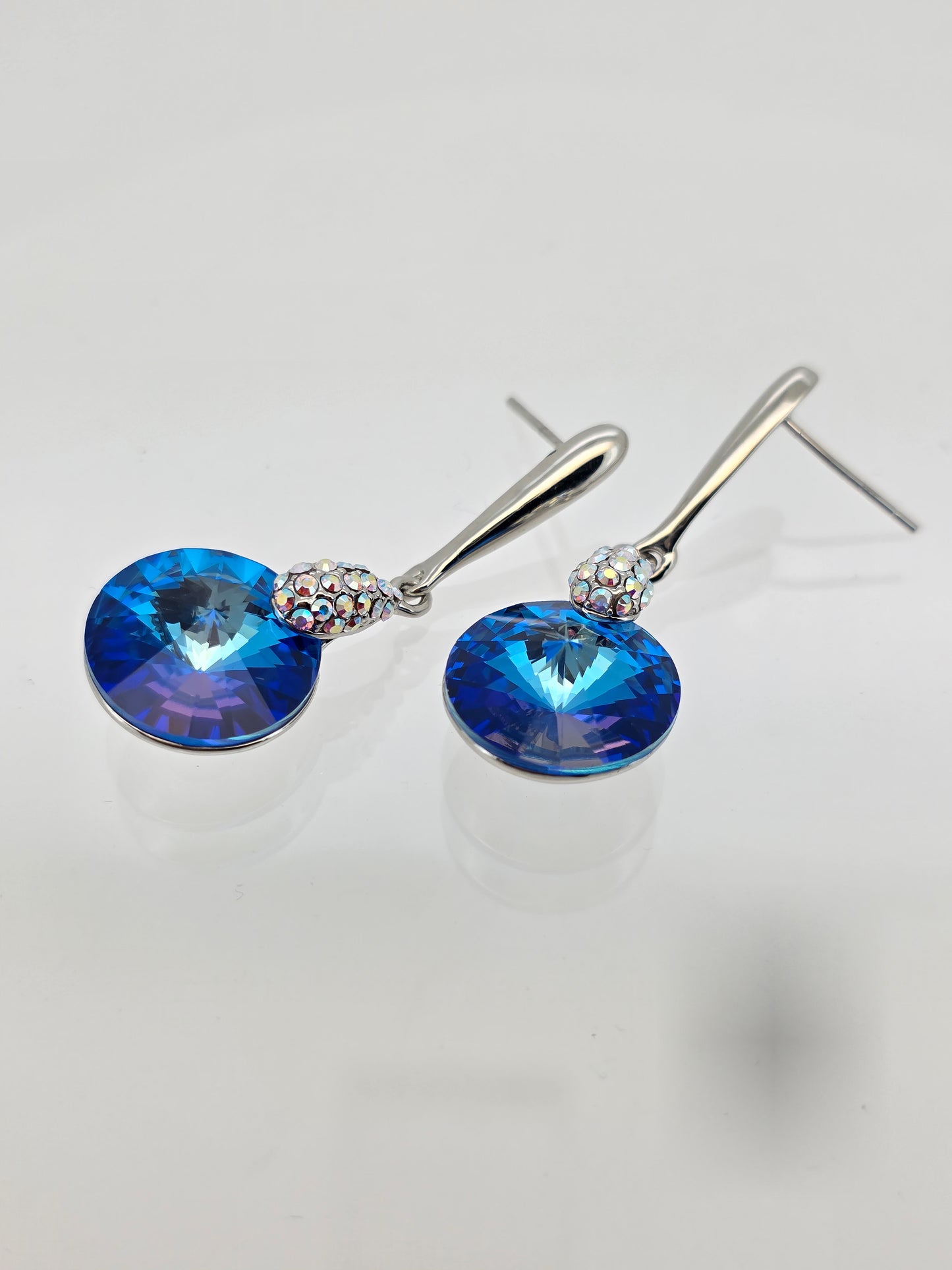 Aros cristal Swarovski Monica