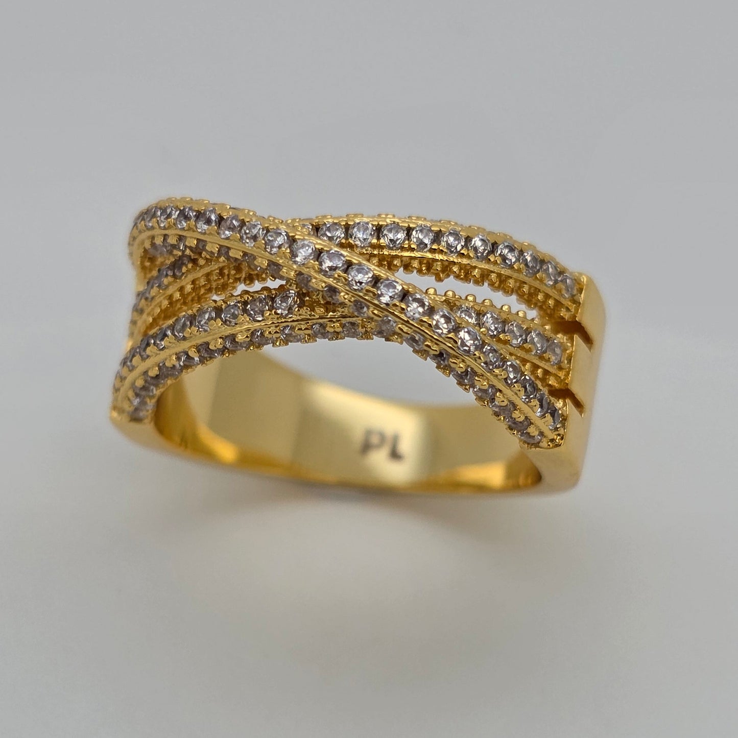 Anillo cristal pavés Ignacia