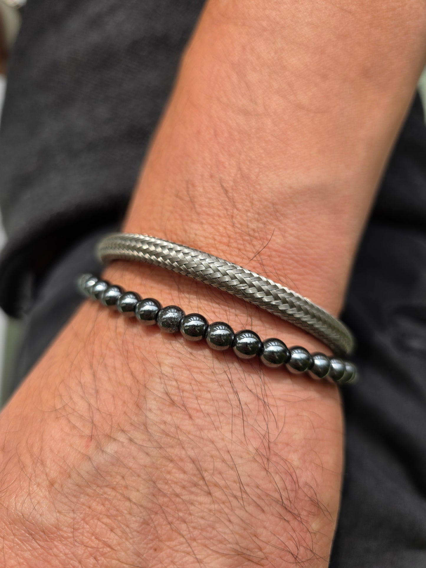 Pulsera varón acero quirúrgico Sebastian