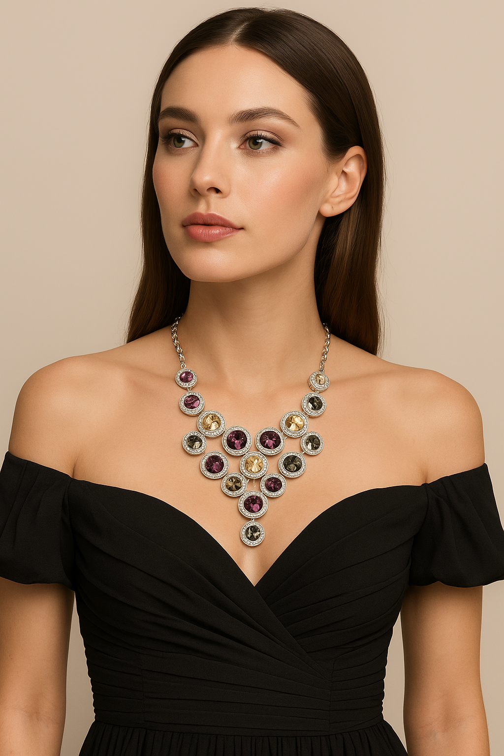 Collar cristal Swarovski Zoe