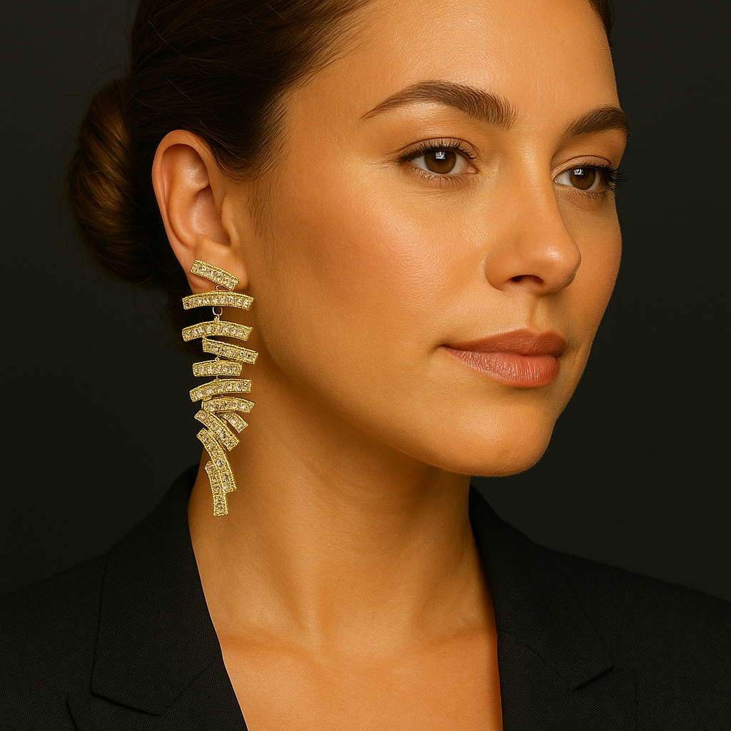 Aros cristal Swarovski Bernarda