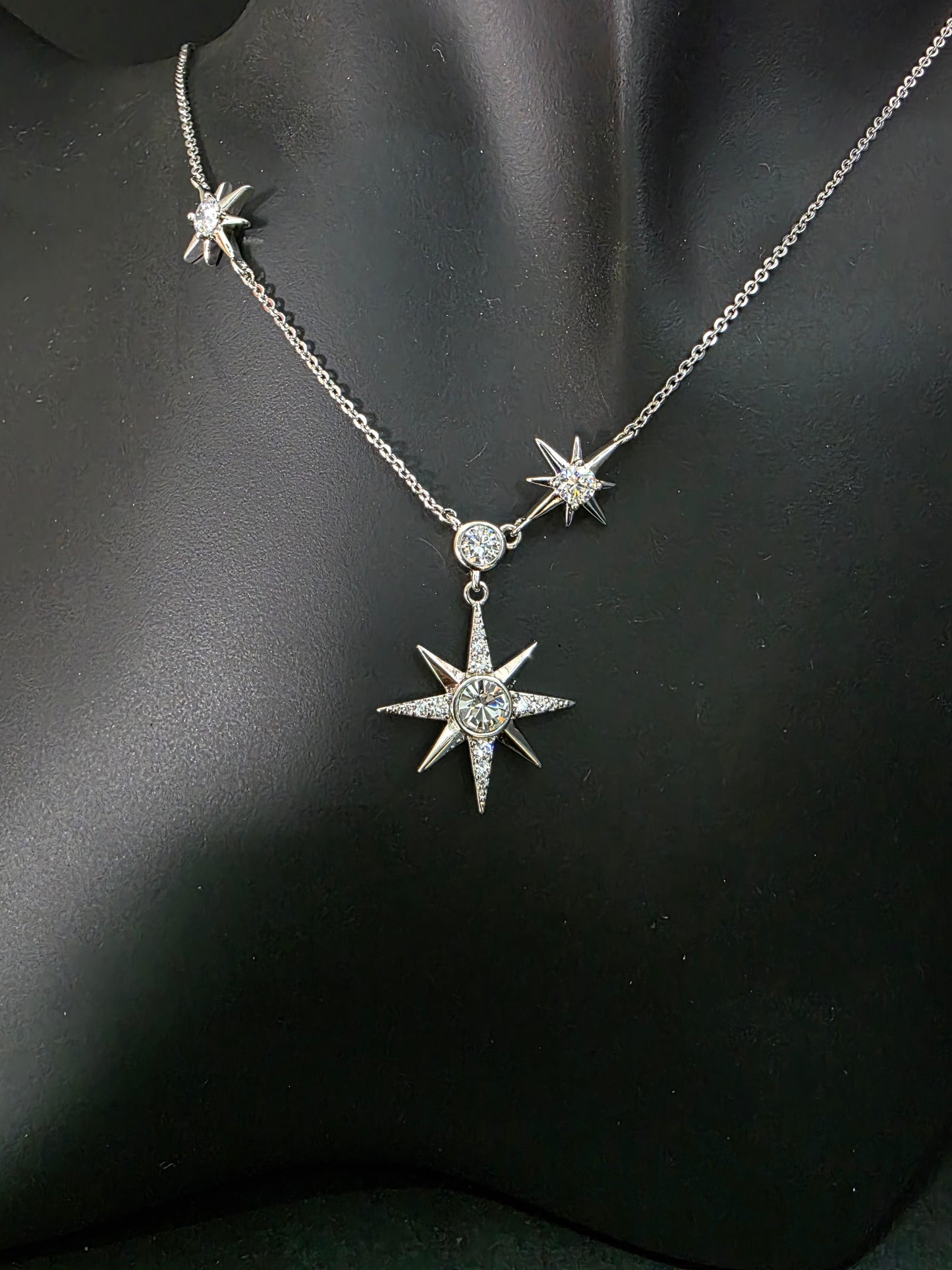 Collar Meteorito cristal Swarovski