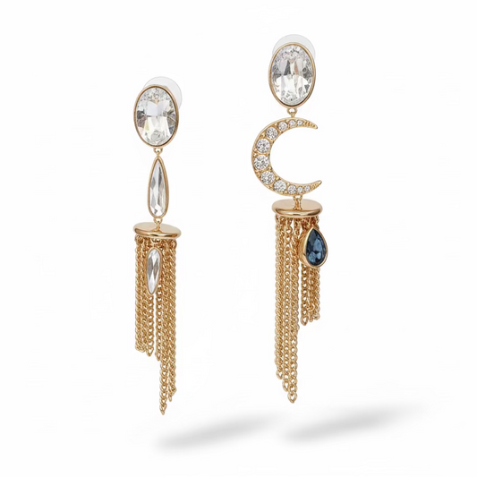 Aros cristal Swarovski monet