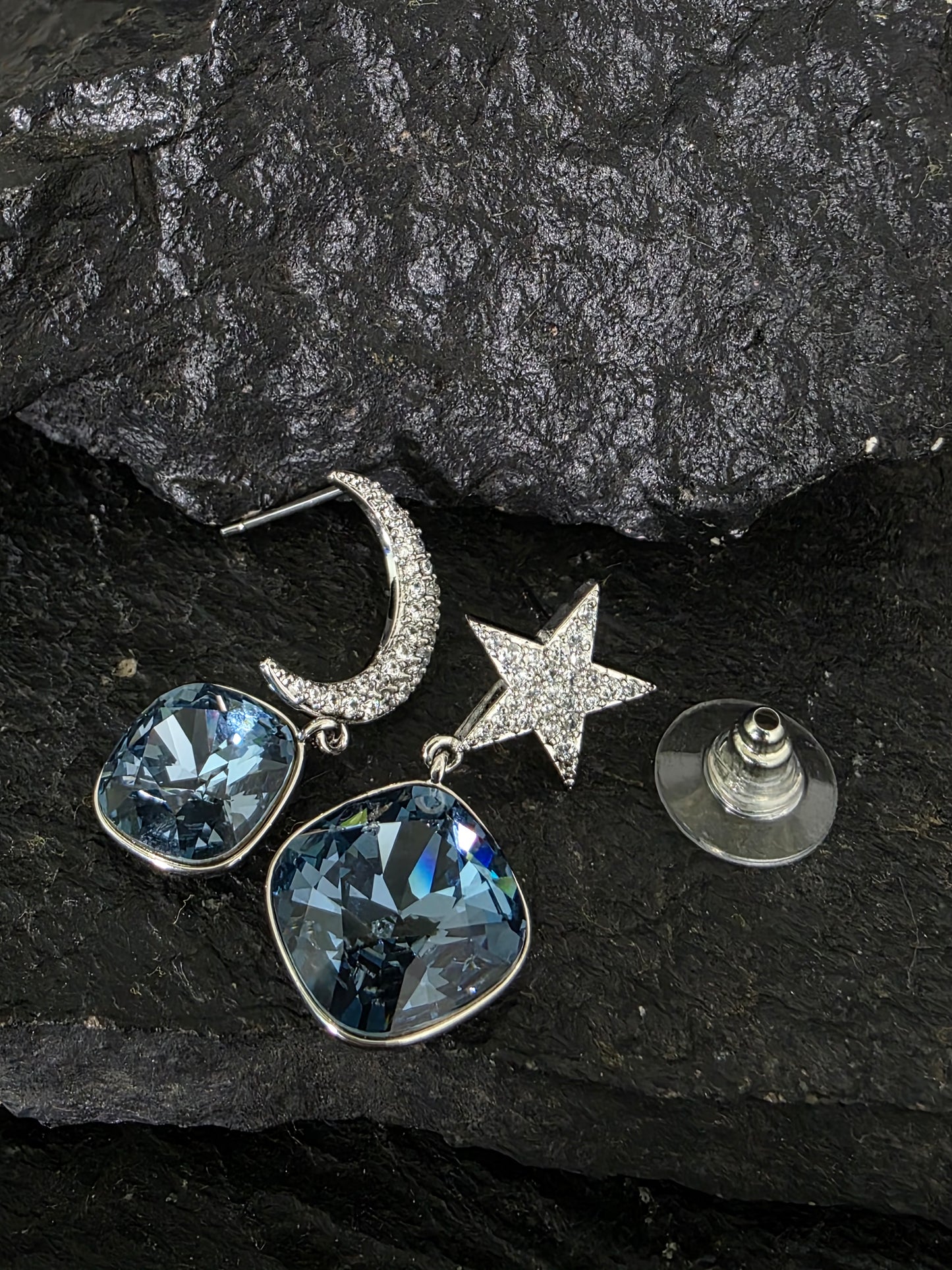 Aros constelación cristal Swarovski