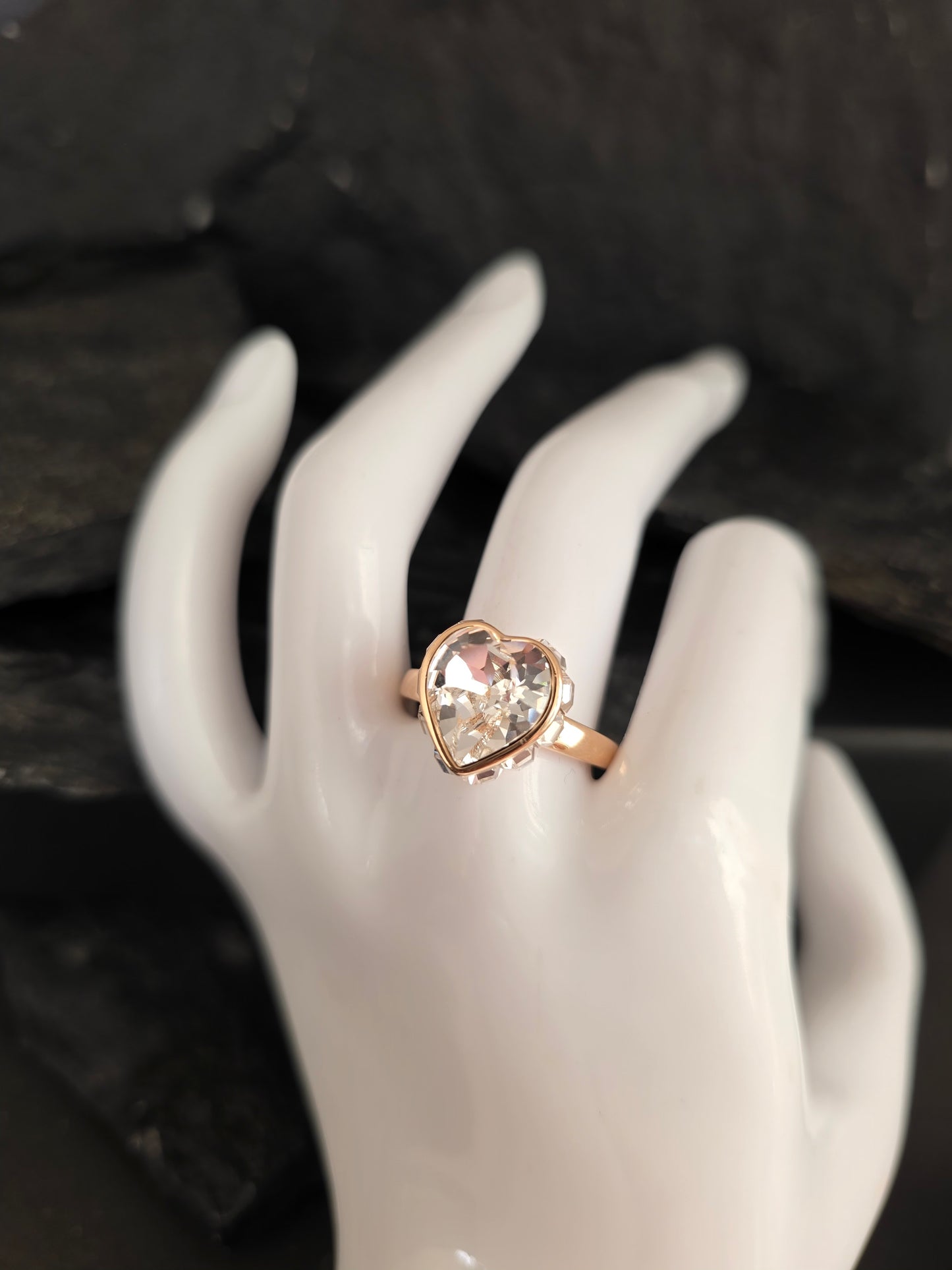 Anillo cristal Swarovski yini