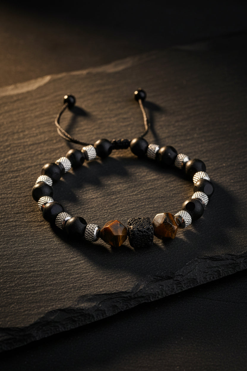 Pulsera varón Titan Noir