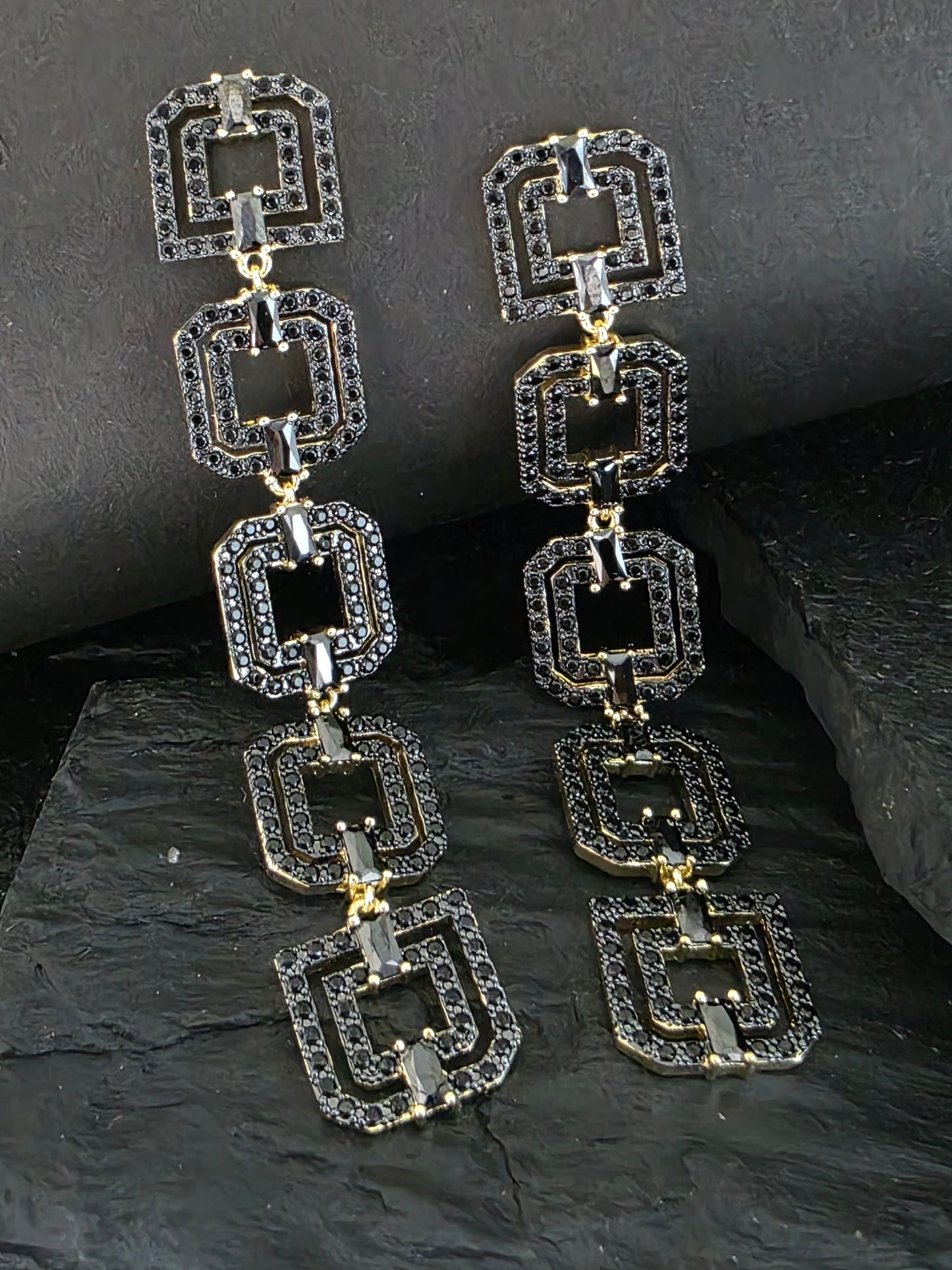 Aros cristal pavés Martina