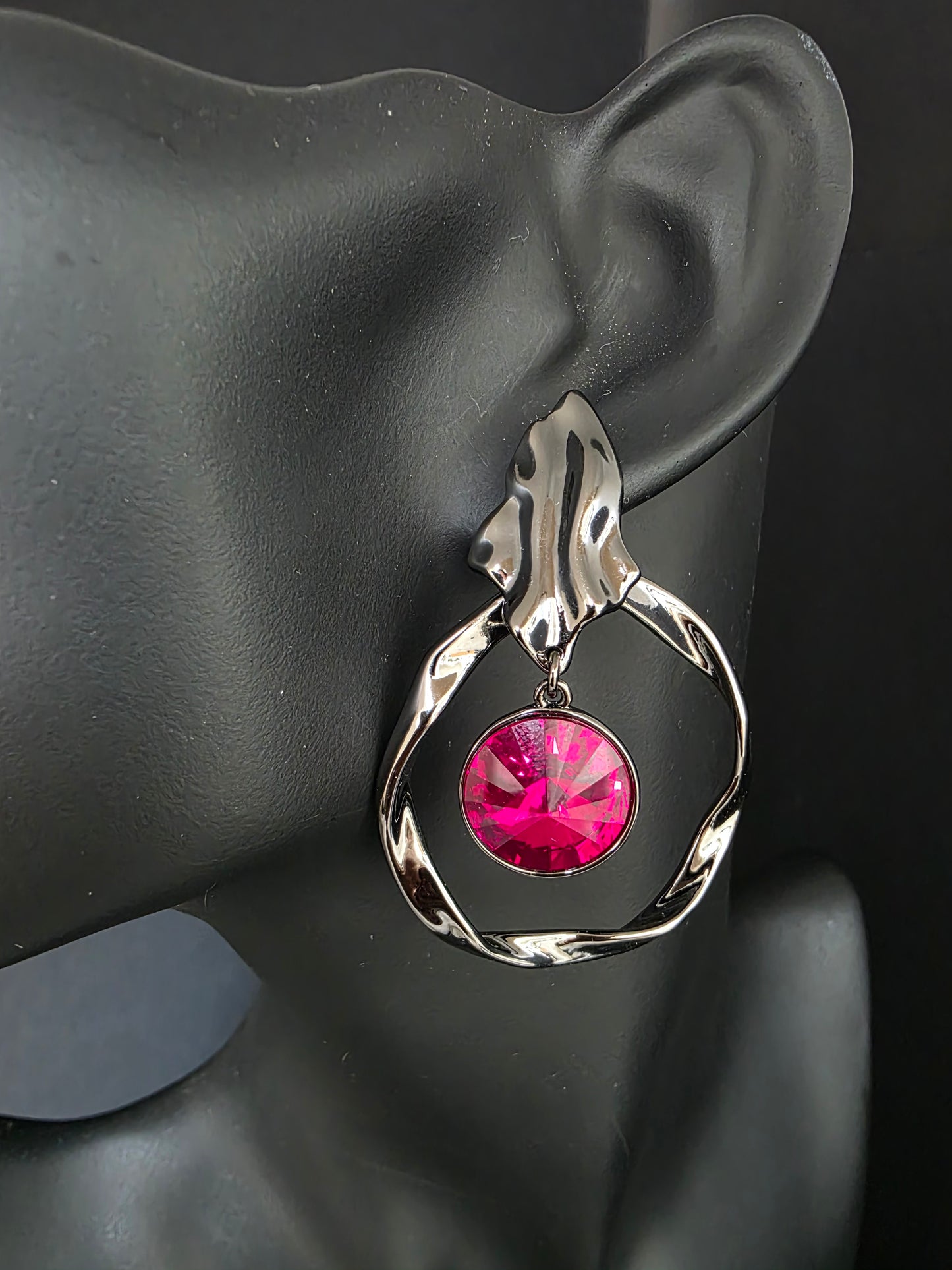 Aros de Cristal Swarovski Afrodita