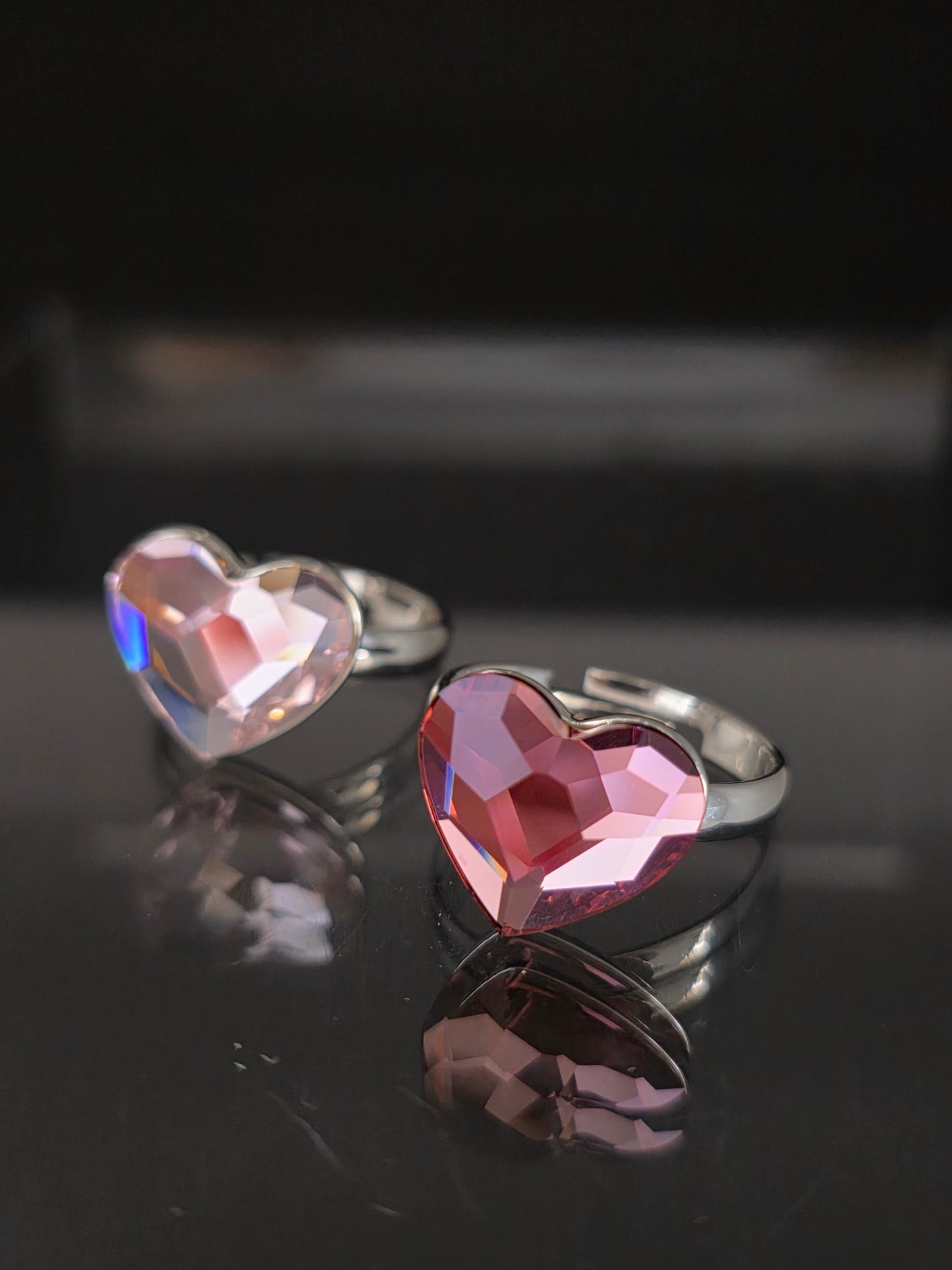 Anillo cristal Swarovski love