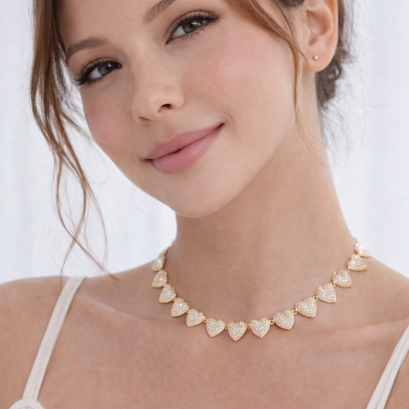 Collar Aura corazón