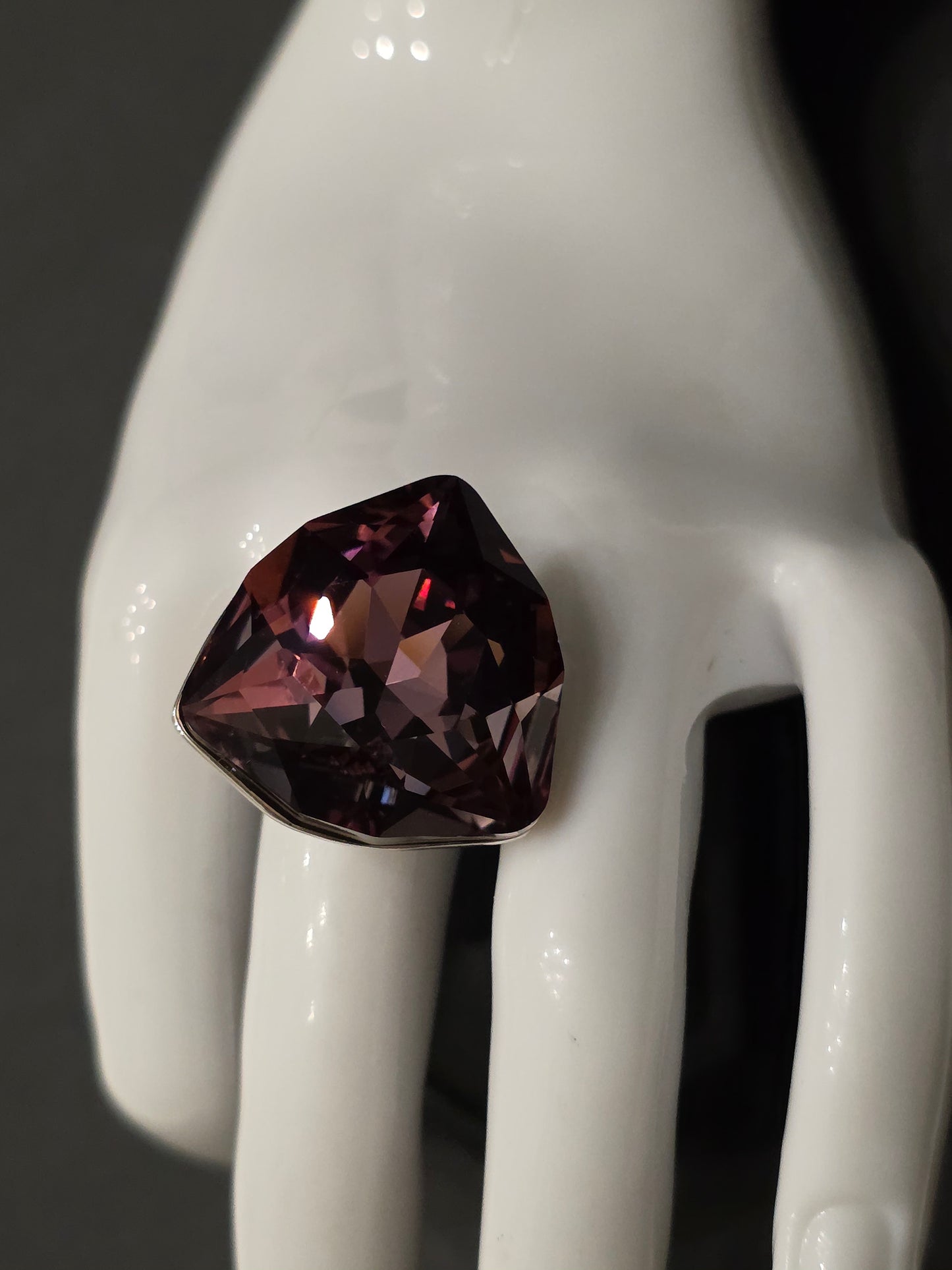 Anillo cristal Swarovski sandy