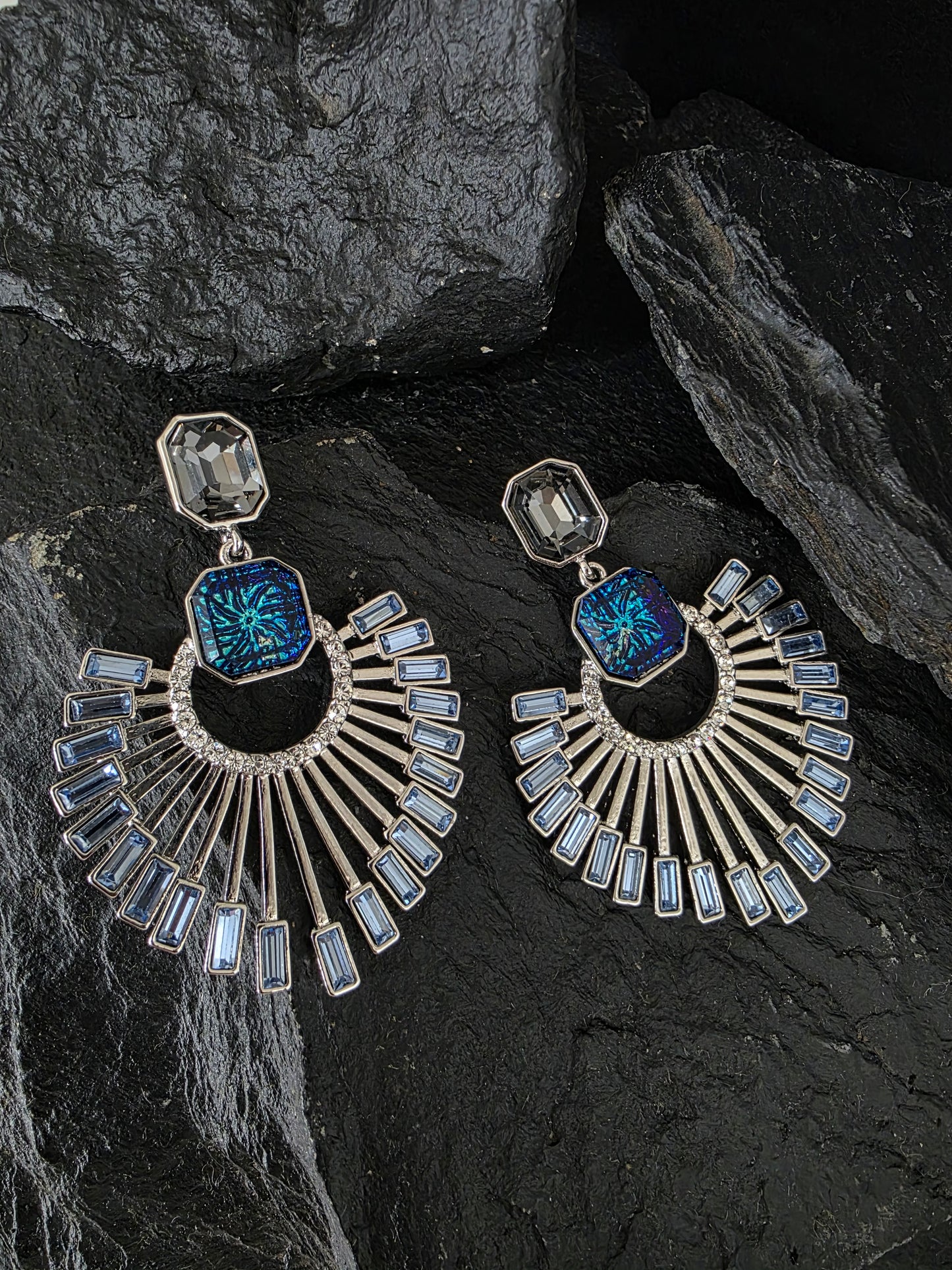 Aros cristal Swarovski Dione