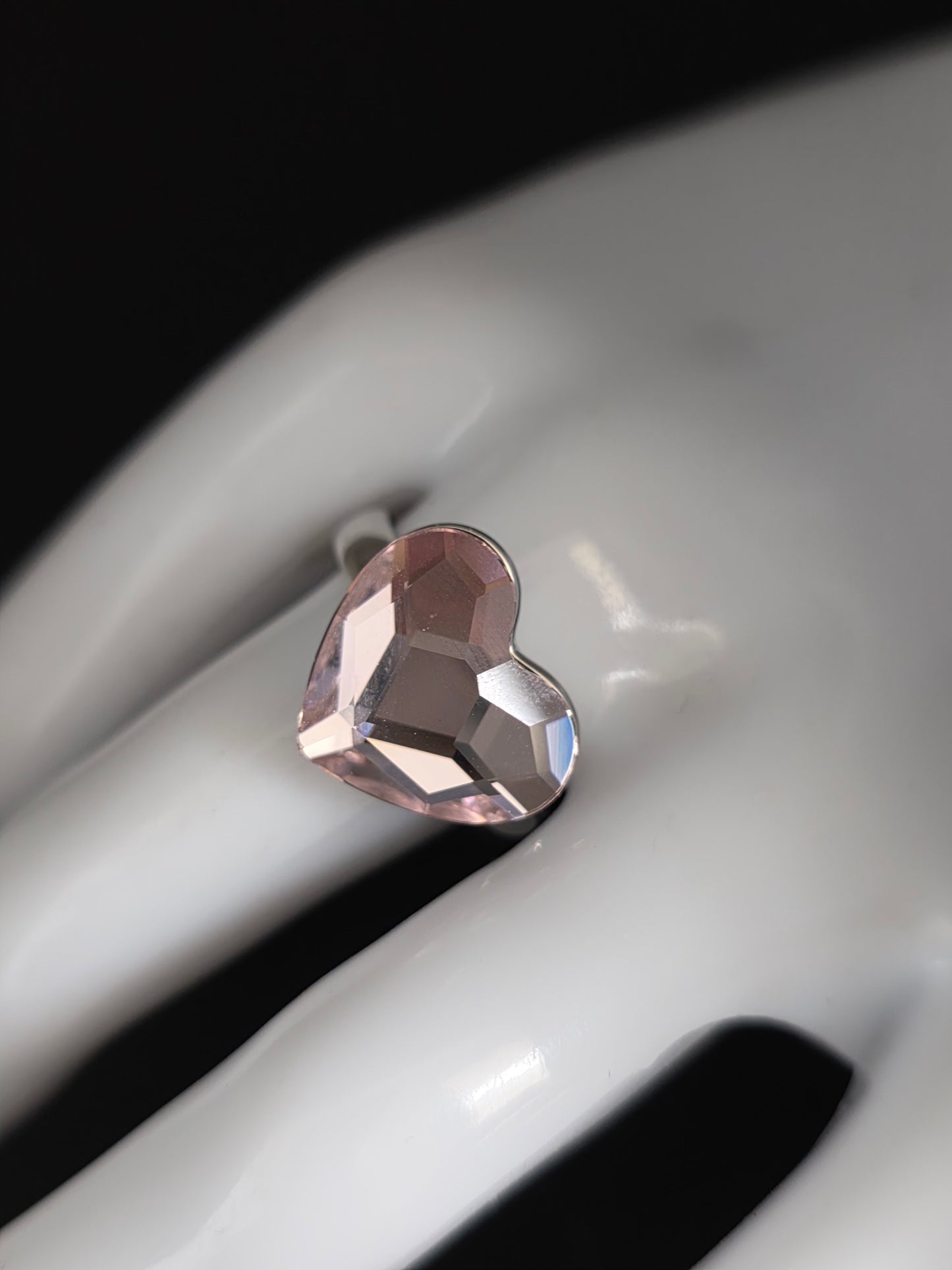Anillo cristal Swarovski love