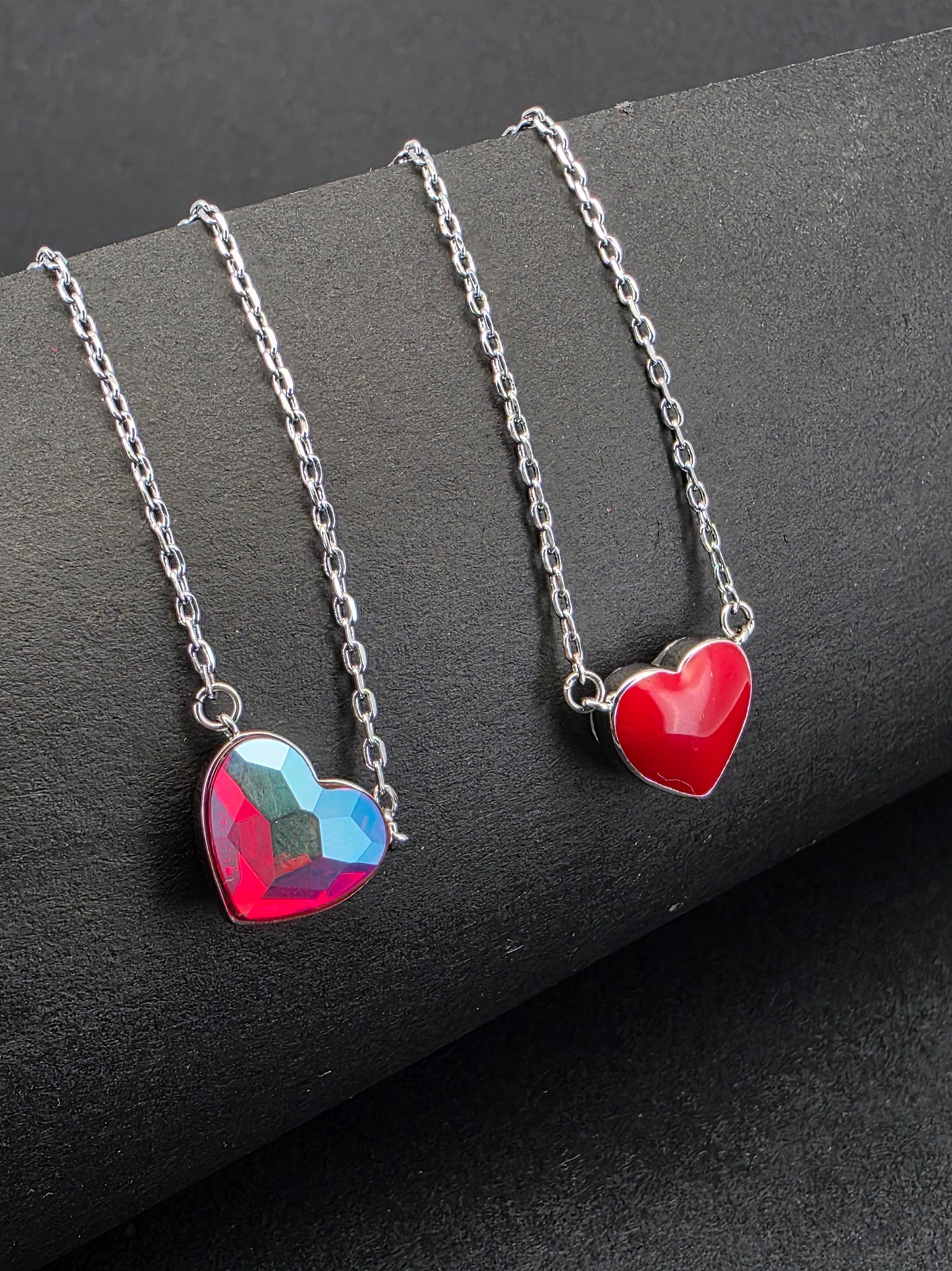 Collar doble heart