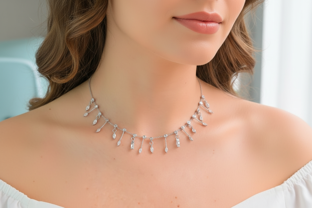 Collar cristal pavés Lans