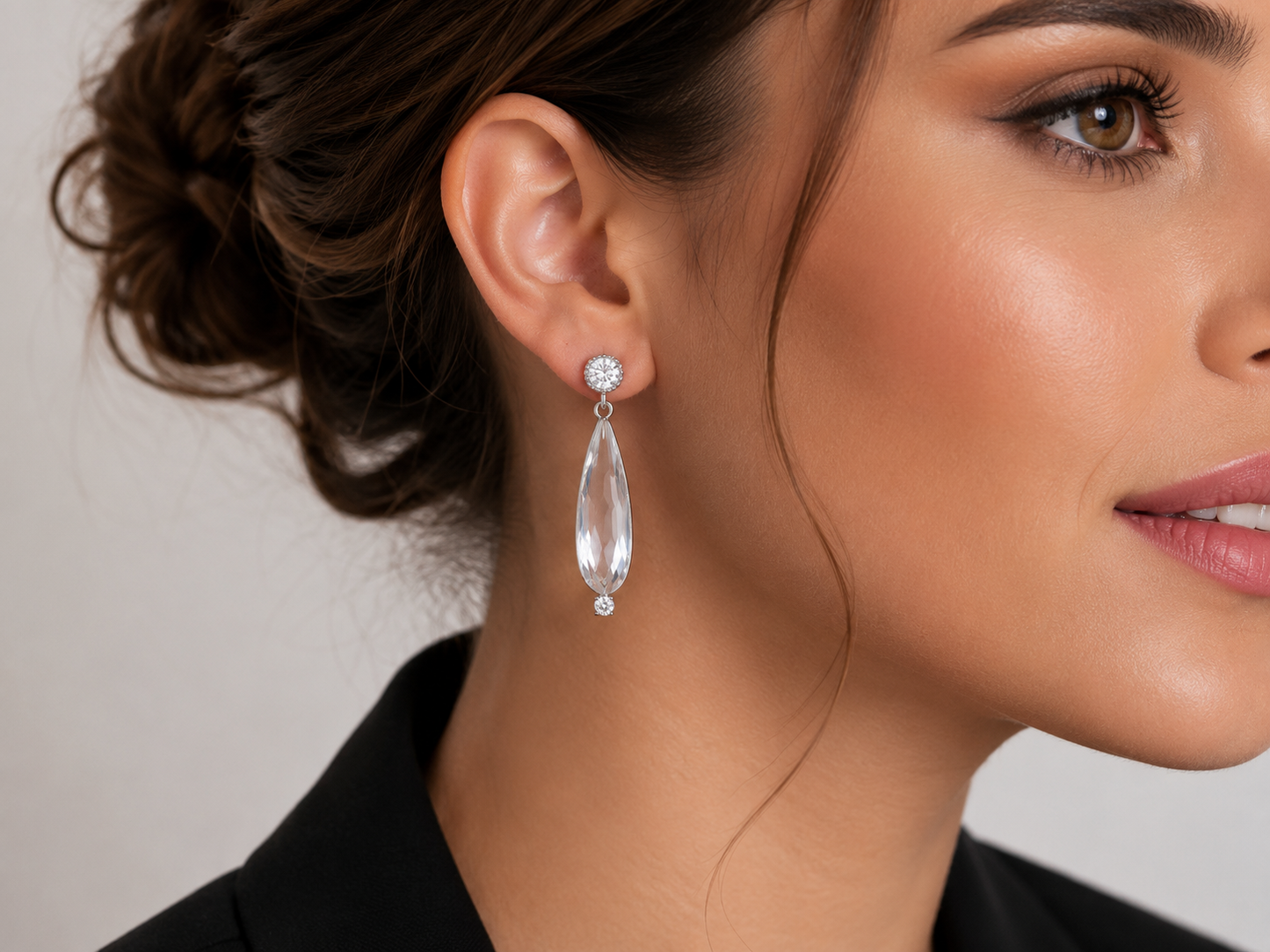 Aros cristal Swarovski vanya