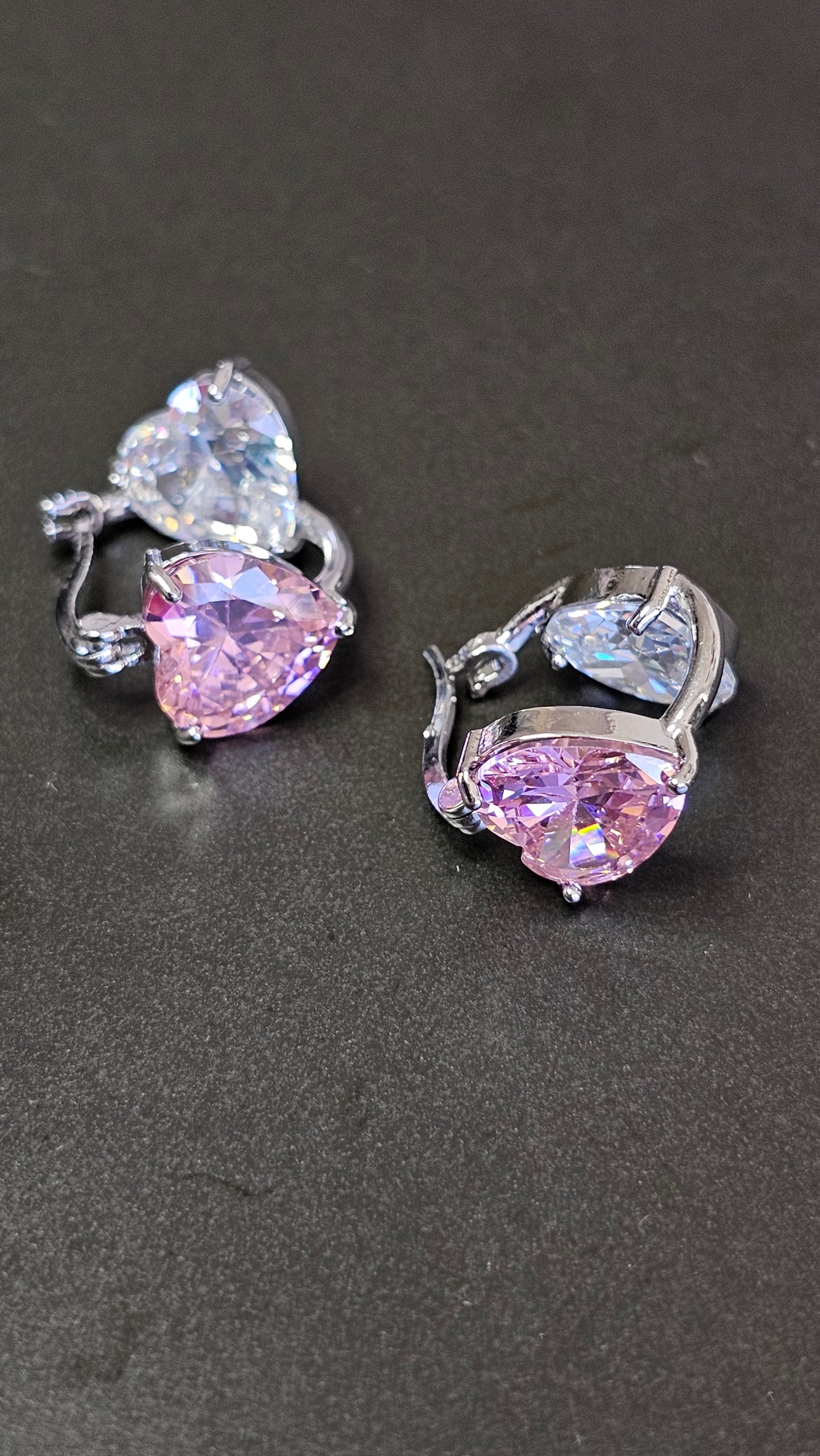 Aros cristal paves  Love Doble