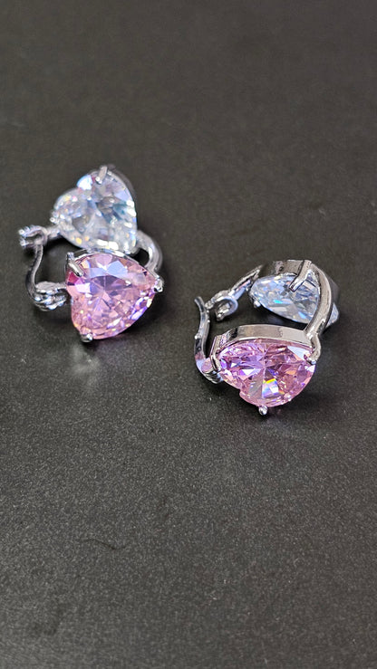 Aros cristal paves  Love Doble