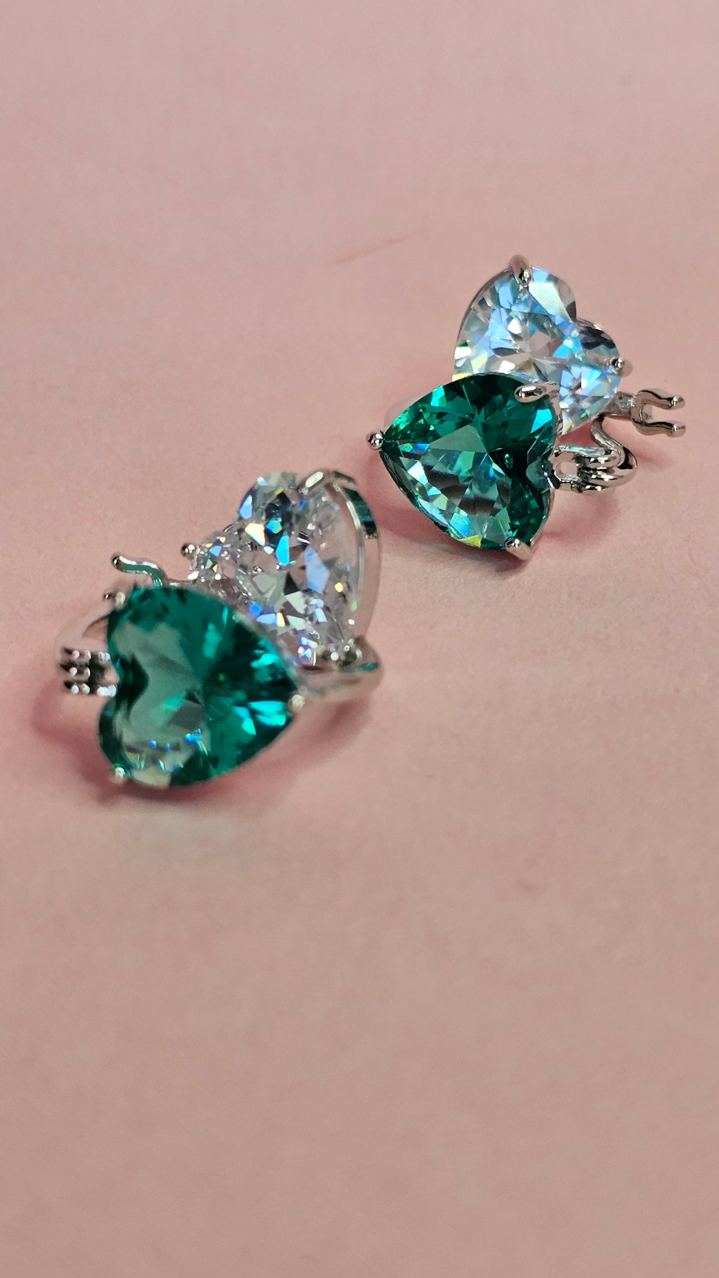 Aros cristal paves  Love Doble