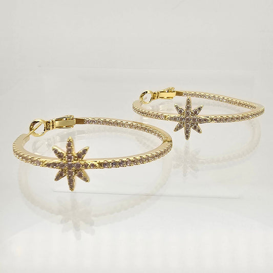 Argolla cristal paves meteoro