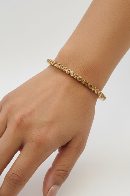 Pulsera Demeter cristal Swarovski línea privada PL