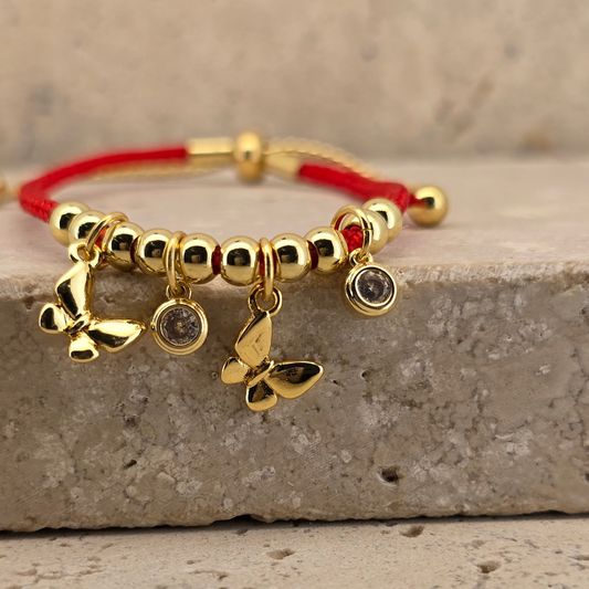 Pulsera mariposas
