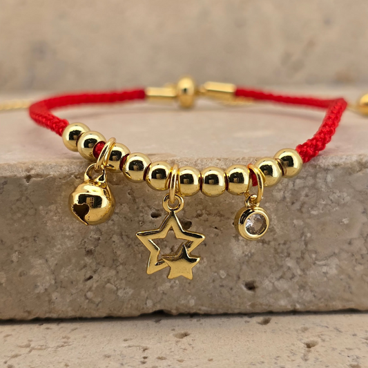 Pulsera Estrella Doble