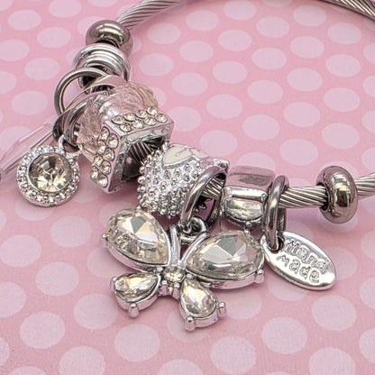 Pulsera Mariposa blanca
