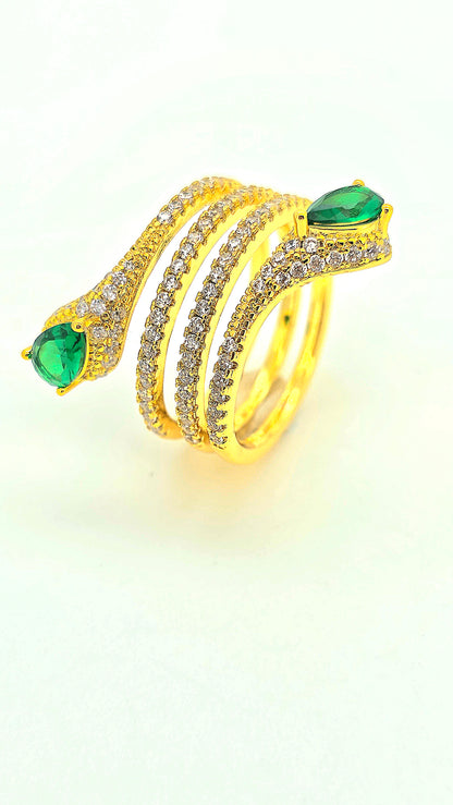 Anillo cristal pavés Angeles