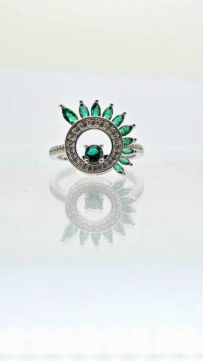 Anillo cristal pavés cinthia