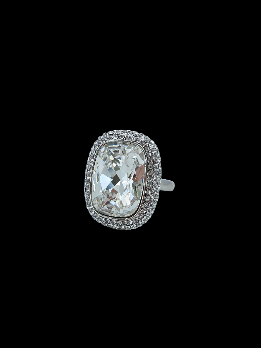 Anillo lucrecia  cristal Swarovski talla adaptable