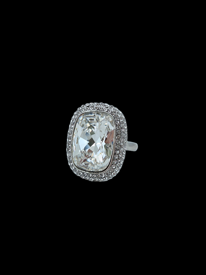 Anillo lucrecia  cristal Swarovski talla adaptable