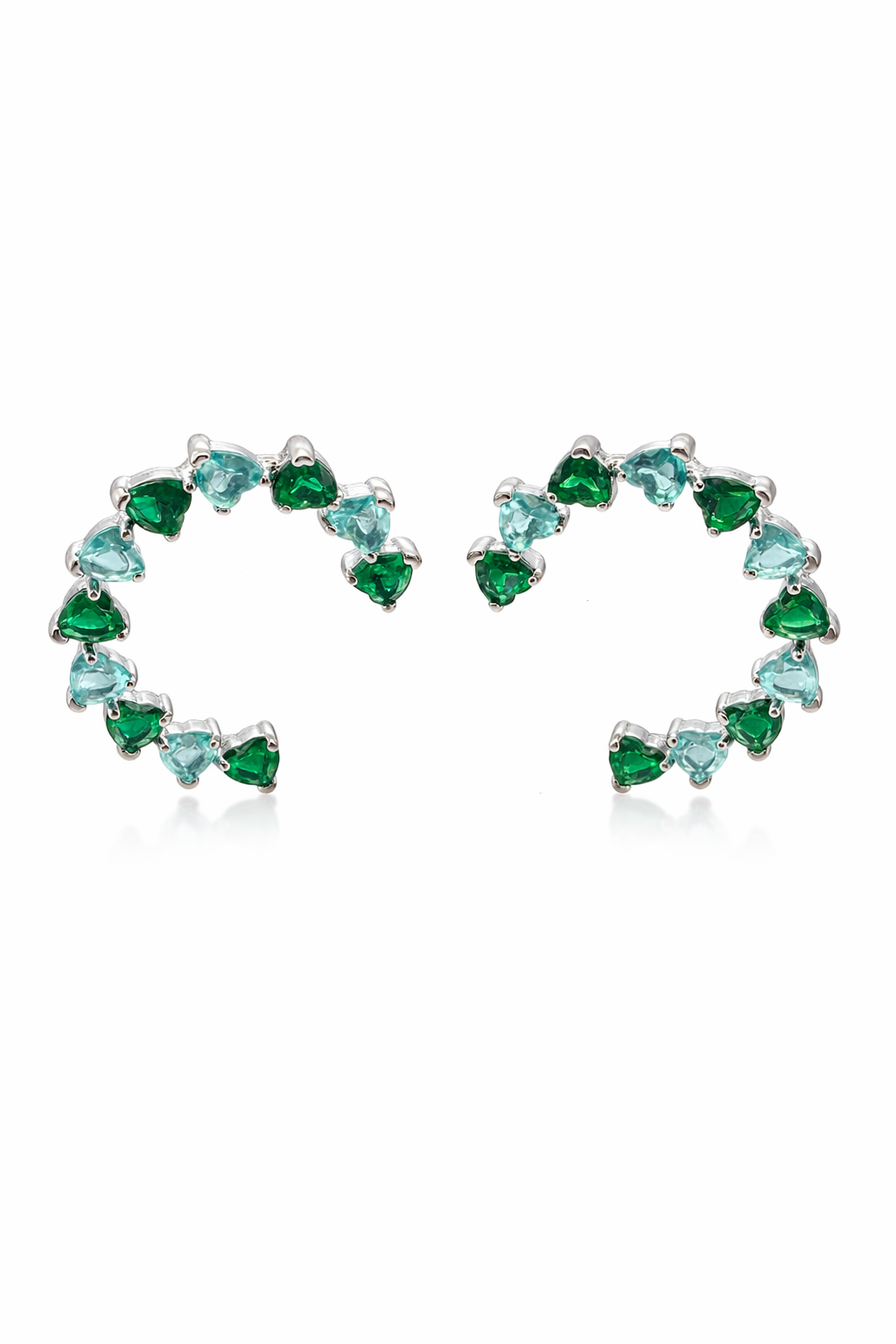 Aros Pavés Esmeraldina