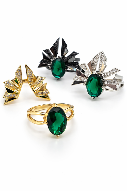 Anillo cristal pavés Gabriela