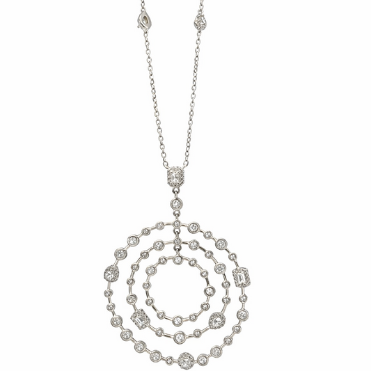 Collar  cristal Pavés Órbita