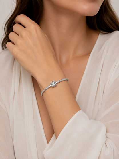 Brazalete cristal pavés play