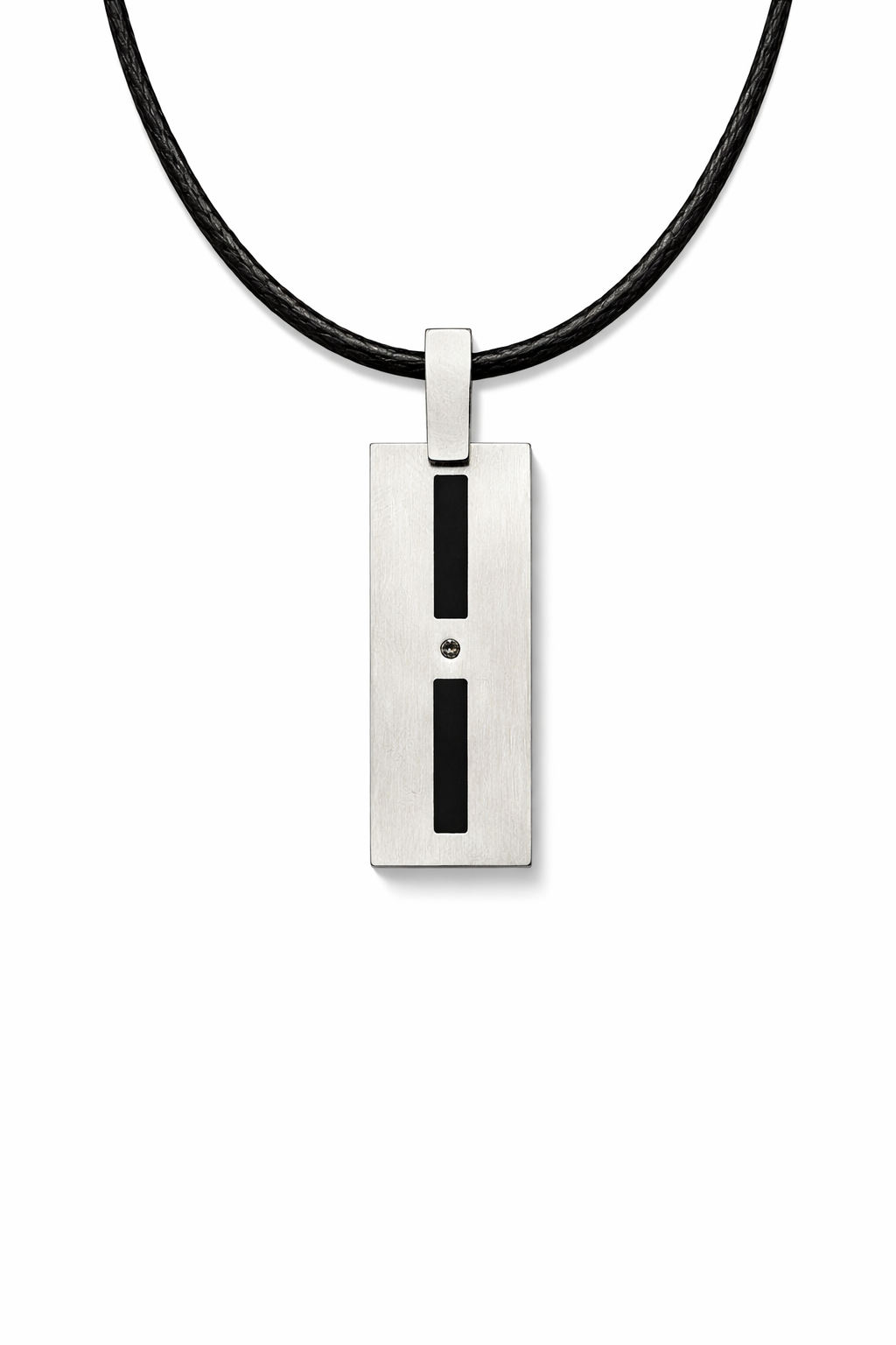 Collar acero  varón vector