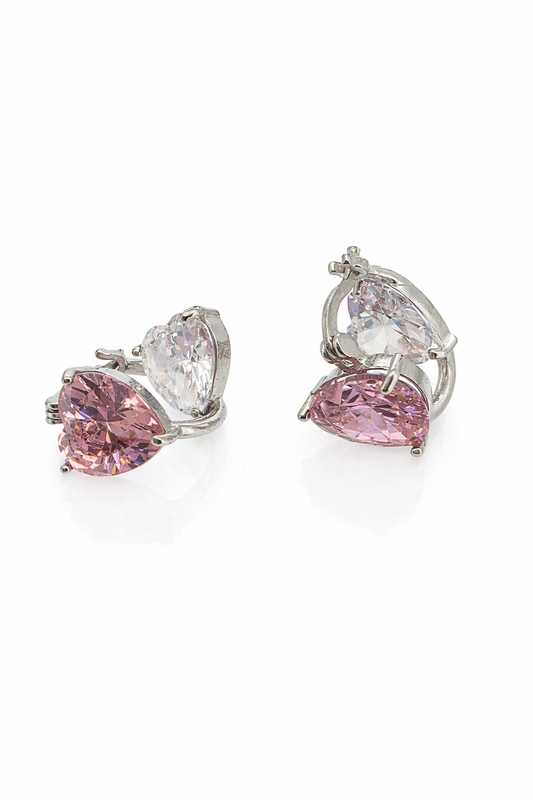 Aros cristal paves  Love Doble