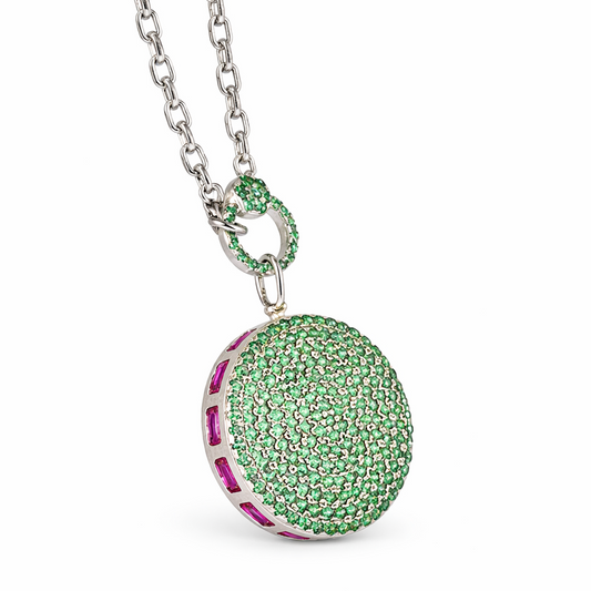 Collar  Pavés esmerald