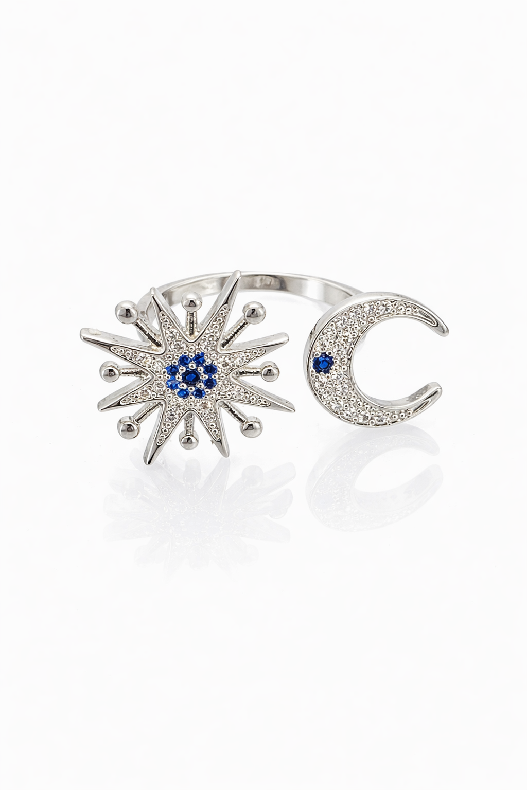 Anillo cristal pavés luna