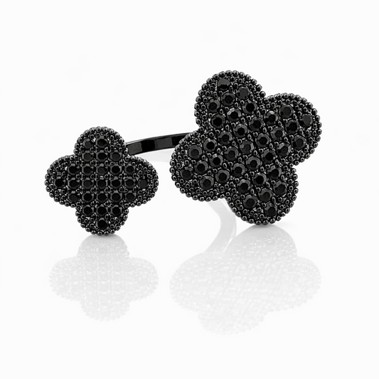 Anillo cristal pavés adaptable Paulina